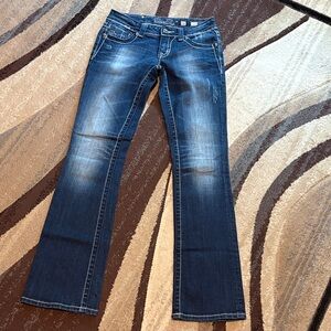 Miss Me Dark Blue Boot Cut Jeans